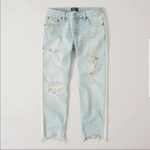 abercrombie ames low rise slim boyfriend jeans
